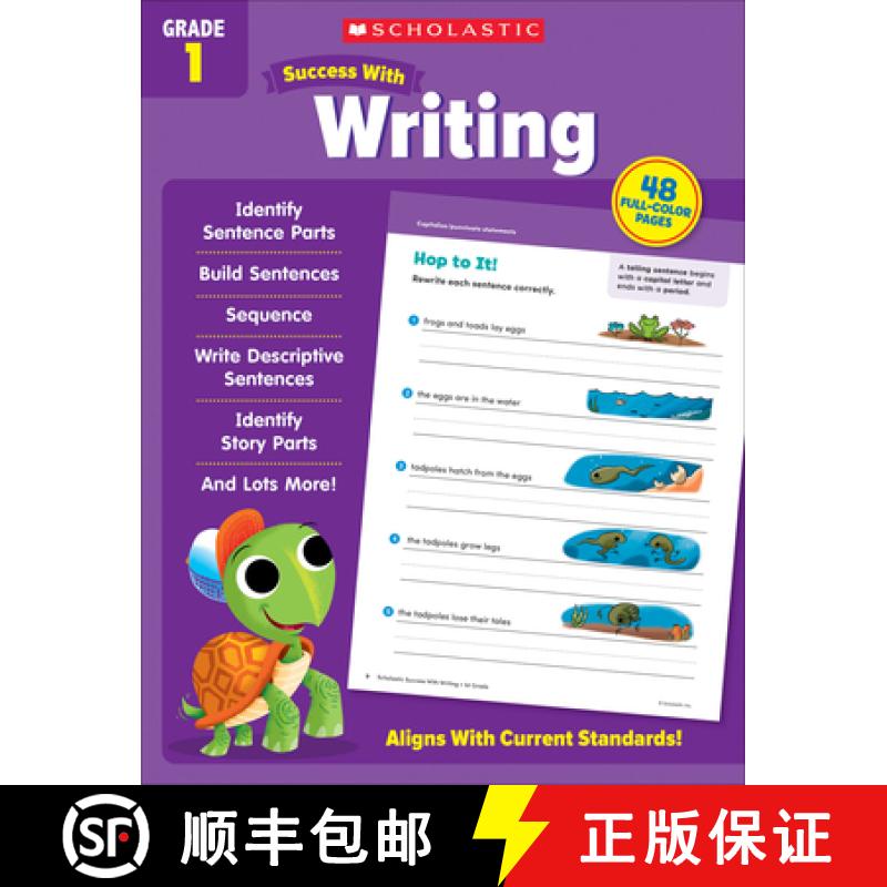 【3-4周达】Scholastic Success with Writing Grade 1 Workbook [9781338798708]