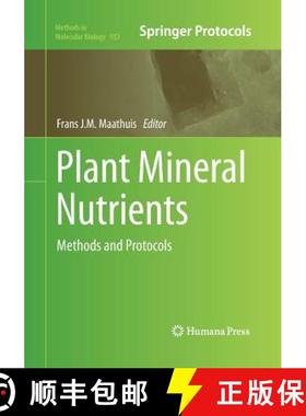 【3-4周达】Plant Mineral Nutrients : Methods and Protocols (Softcover reprint of the original 1st ed.... [9781493959730]