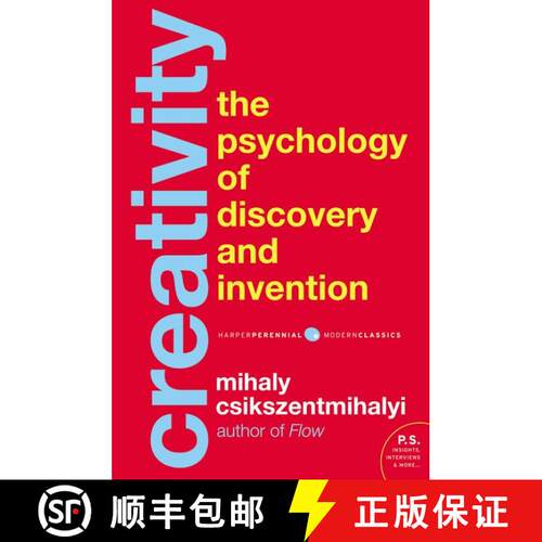 【3-4周达】Creativity: The Psychology of Discovery and Invention [9780062283252]