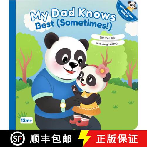 【3-4周达】My Dad Knows Best (Sometimes!) : Lift the Flap and Laugh Along [9788000078892]
