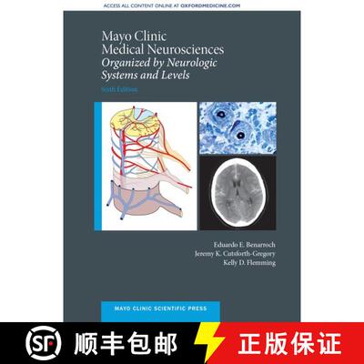 【3-4周达】精装 Mayo Clinic Medical Neurosciences: Organized by Neurologic System and Level [9780190209407]
