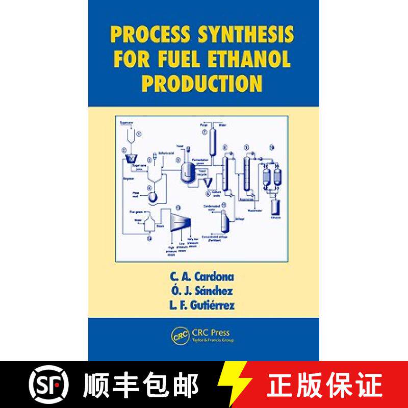 【3-4周达】Process Synthesis for Fuel Ethanol Production [9781439815977]
