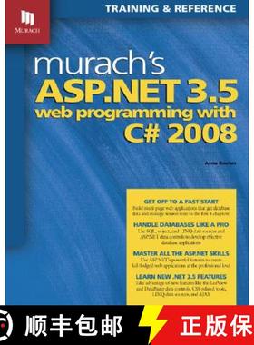【3-4周达】Murach's ASP.NET 3.5 Web Programming with C# 2008 [9781890774486]