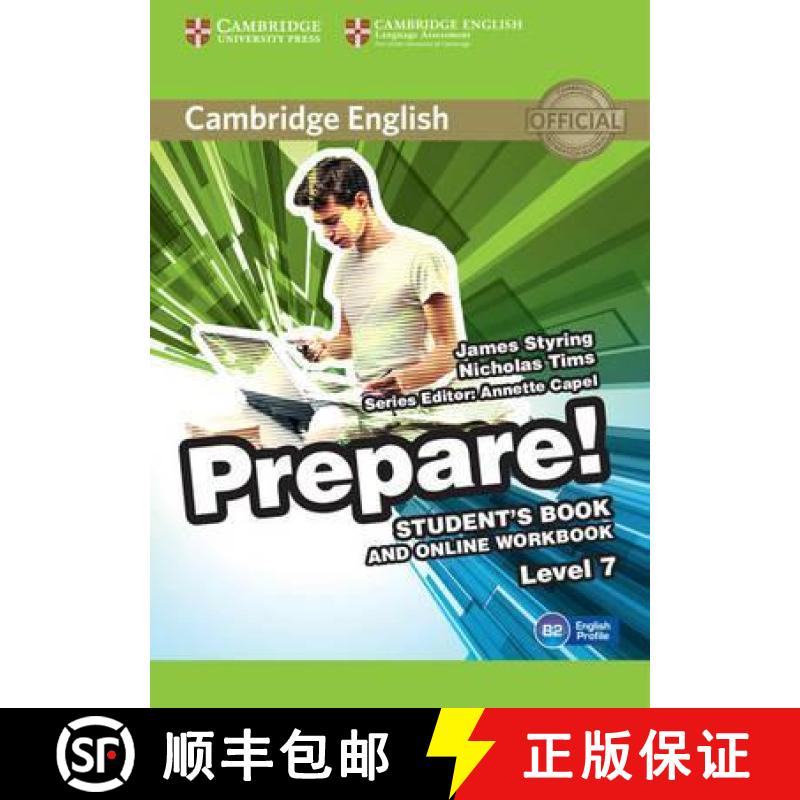 【2-3周达】Cambridge English Prepare! Level 7 Student's Book and Online Workbook: - Cambridge English... [9781107498013]