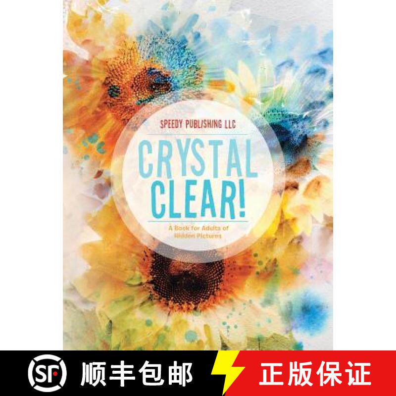 【3-4周达】Crystal Clear! A Book for Adults of Hidden Pictures [9781683261094]