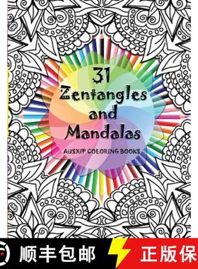 【3-4周达】31 Zentangles and Mandalas [9780648104223]