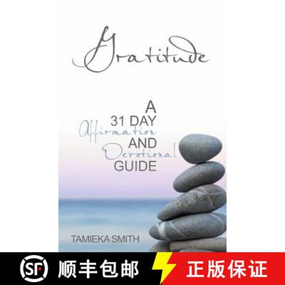 【3-4周达】Gratitude: A 31 Day Affirmation & Devotional Guide [9780692659472]