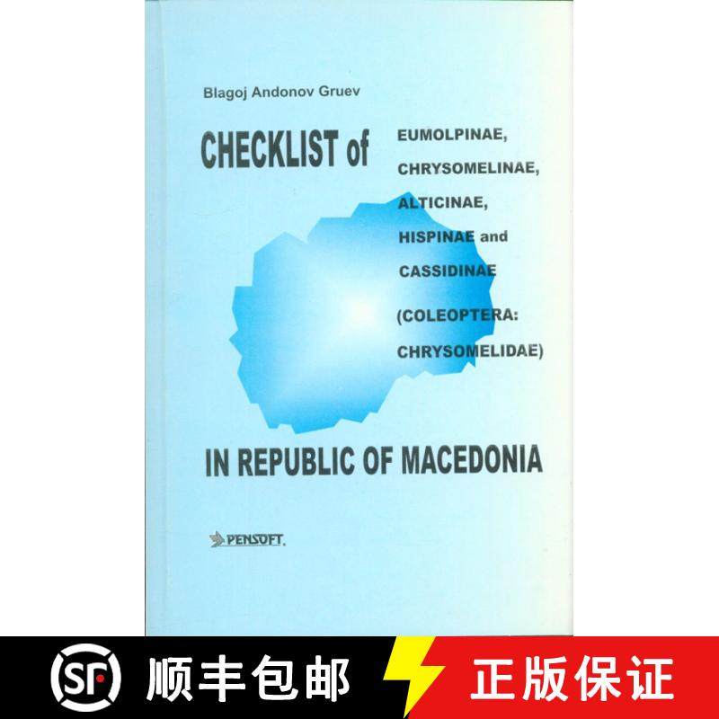 【3-4周达】Checklist of Eumolpinae, Chrysomelinae, Alticinae, Hispinae and Cassidinae (Coleoptera: Ch... [9789546420435]