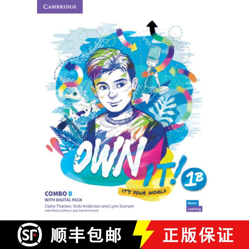 【3-4周达】Own It! Level 1 Combo B Student's Book and Workbook with Practice Extra [9781108772693]