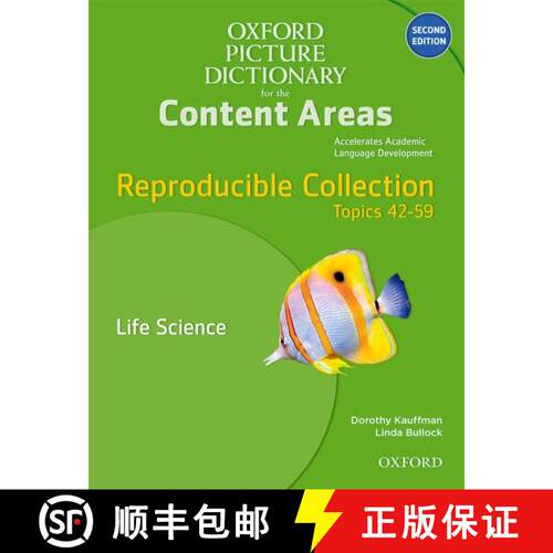 【3-4周达】Oxford Picture Dictionary for the Content Areas: Reproducible Life Science [9780194525107]