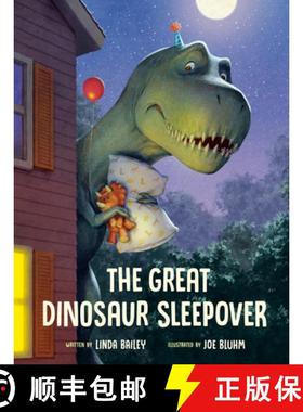 【3-4周达】Great Dinosaur Sleepover, The [9780735269231]