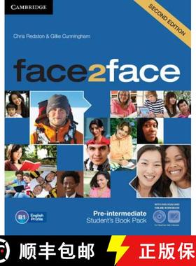 Face2face Pre-Intermediate Student's Book with DVD-ROM and Online Workbook Pack [9781139566582]