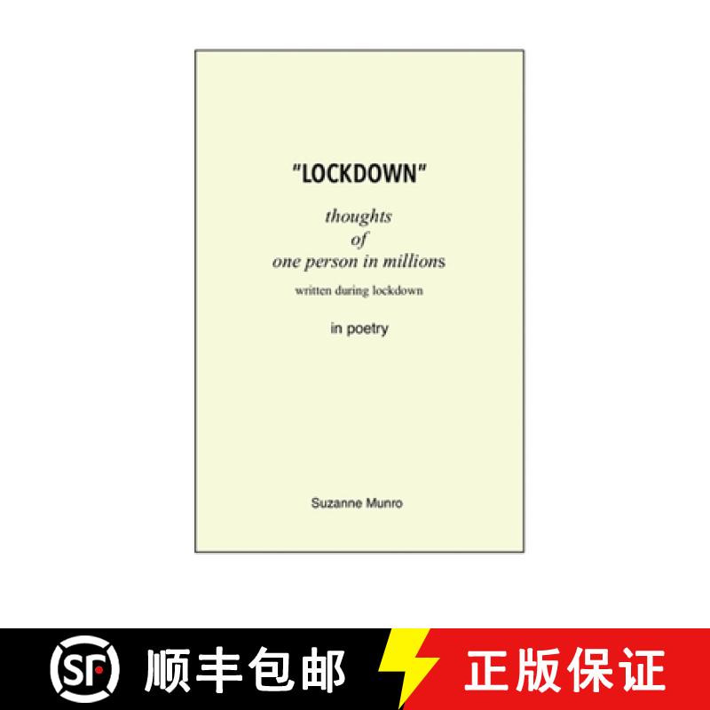 【2-3周达】Lockdown: Thoughts of one person in millions in poetry [9781794748064]