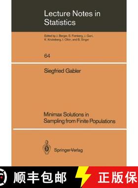 【3-4周达】Minimax Solutions in Sampling from Finite Populations [9780387973586]