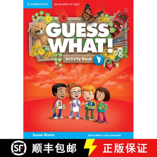 预订 Guess What! Level 1 Activity Book with Home Booklet and Online Interactive Activities Spanish Ed... [9788490360422]