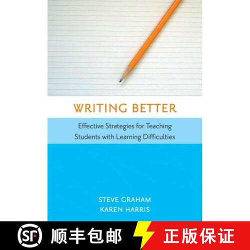 【3-4周达】Writing Better – Effective Strategies for Teaching Students with Learning Difficulties [9781557667045]