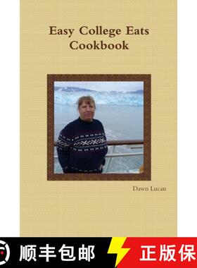 【3-4周达】Easy College Eats Cookbook [9781304722744]
