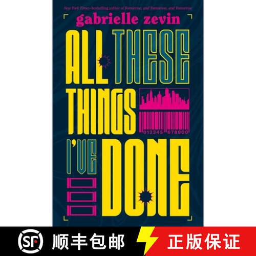 【3-4周达】All These Things I've Done: A Novel [9781250010285]