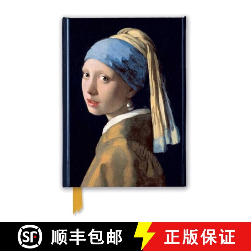 【2-3周达】Johannes Vermeer: Girl with a Pearl Earring (Foiled Journal) [9781787550407]
