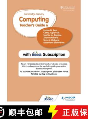 【3-4周达】Cambridge Primary Computing Teacher's Guide Stage 6 with Boost Subscription: Hodder Educat... [9781398368507]
