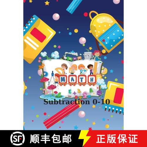 【3-4周达】Math Subtraction 0-10 [9781804035658]