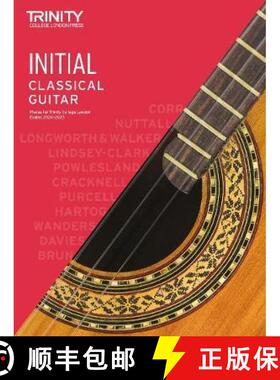 【3-4周达】Trinity College London Classical Guitar Exam Pieces From 2020: Initial [9780857368300]
