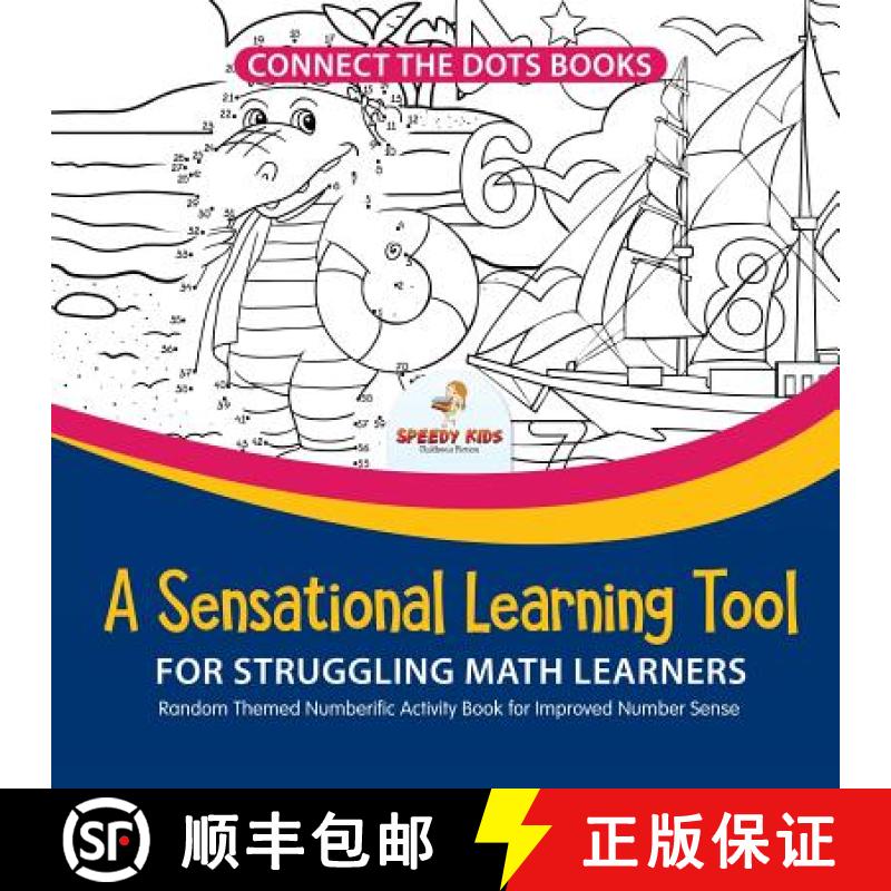 【3-4周达】Connect the Dots Books. A Sensational Learning Tool for Struggling Math Learners. Random T... [9781541948006]