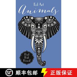 【3-4周达】Foil Art: Animals [9781499804324]