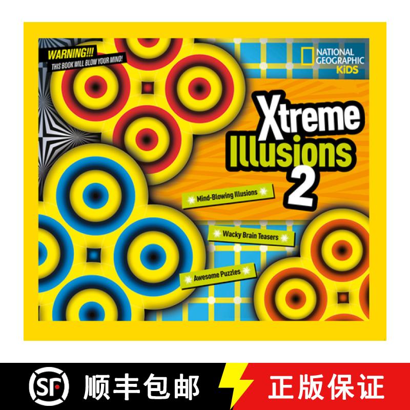 【3-4周达】Xtreme Illusions 2: Mind-Blowing Illusions, Wacky Brain Teasers, Awesome Puzzles [9781426319754]