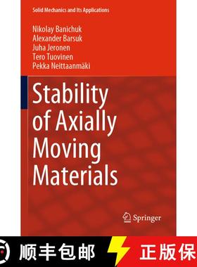 【3-4周达】Stability of Axially Moving Materials [9783030238056]
