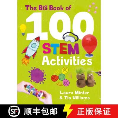 【3-4周达】The Big Book of 100 STEM Activities – Science Technology Engineering Maths [9781787081253]