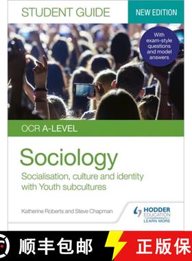 【3-4周达】OCR A-level Sociology Student Guide 1: Socialisation, culture and identity with Family and... [9781510472051]
