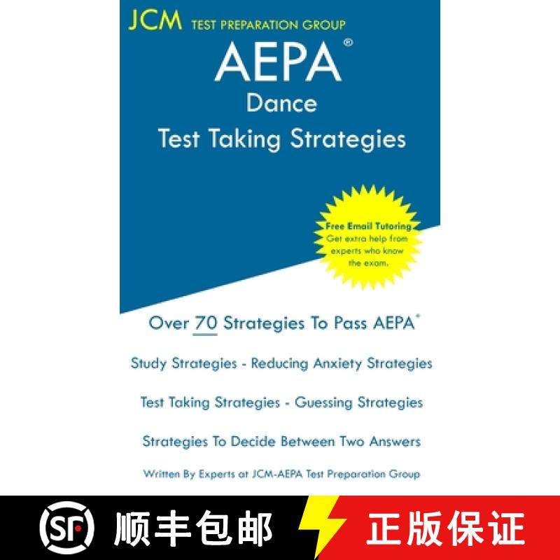 预订 AEPA Dance - Test Taking Strategies: AEPA AZ048 Exam - Free Online Tutoring - New 2020 Edition -... [9781647683566]