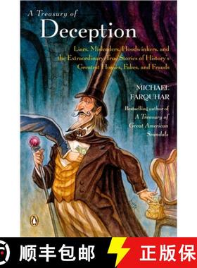 【3-4周达】A Treasury of Deception: Liars, Misleaders, Hoodwinkers, and the Extraordinary True Storie... [9780143035442]