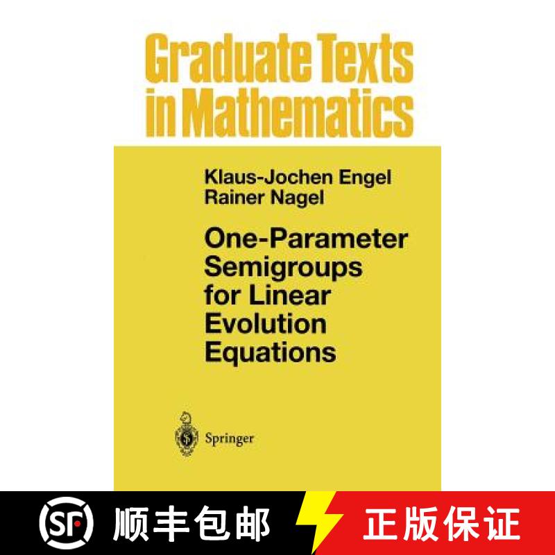 【3-4周达】One-Parameter Semigroups for Linear Evolution Equations [9781475774092]
