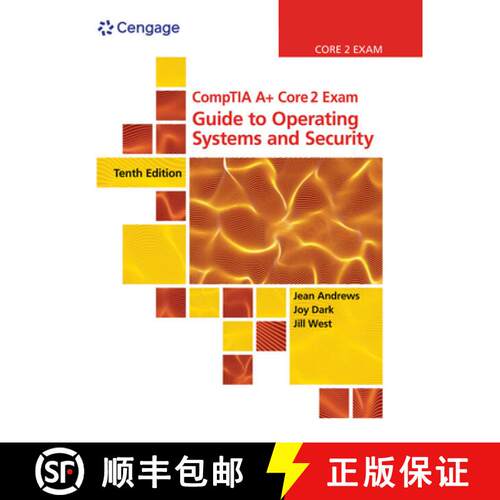 【3-4周达】精装 Comptia A+ Core 2 Exam: Guide to Operating Systems and Security [9780357108505]