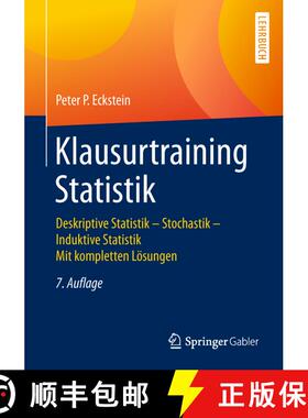 【3-4周达】Klausurtraining Statistik : Deskriptive Statistik - Stochastik - Induktive Statistik Mit k... [9783658224691]