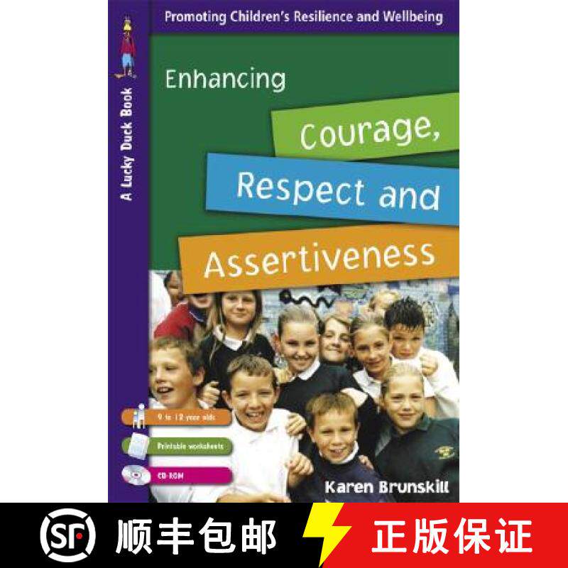【3-4周达】Enhancing Courage, Respect and Assertiveness for 9 to 12 Year Olds [With CDROM and Printab... [9781412919647]
