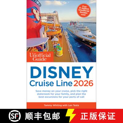 【3-4周达】The Unofficial Guide to Disney Cruise Line 2026 [9781628091649]
