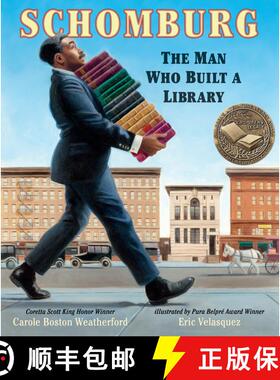 【3-4周达】Schomburg: The Man Who Built a Library [9780763680466]