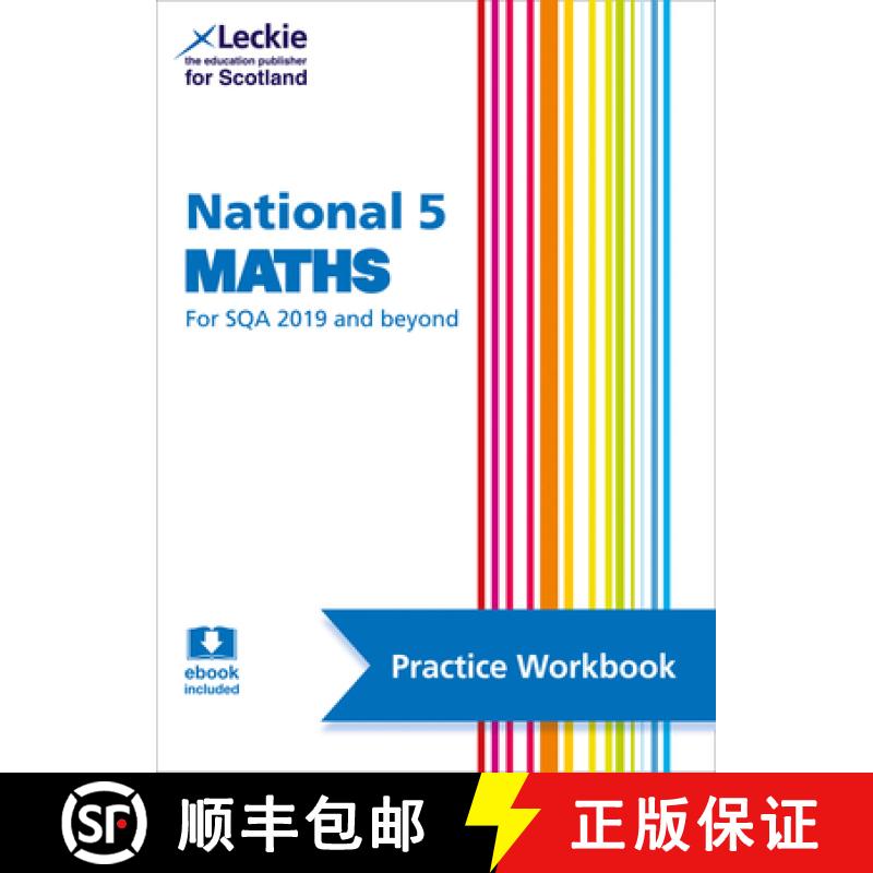 【3-4周达】Leckie National 5 Maths for Sqa and Beyond - Practice Workbook: Practice and Learn Sqa Exa... [9780008446765]