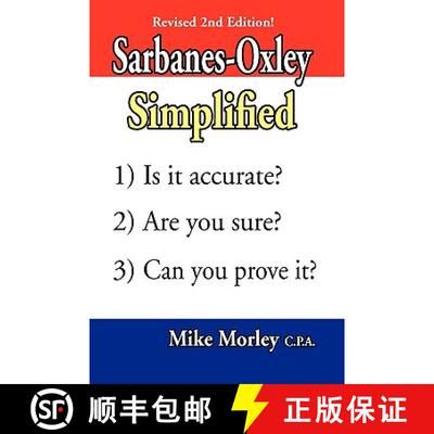 【3-4周达】Sarbanes-Oxley Simplified [9780978393953]