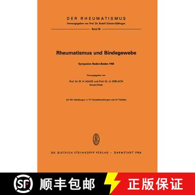 【3-4周达】Rheumatismus Und Bindegewebe: Symposion Anlasslich Der Delegiertenversammlung Der Europais... [9783798502673]