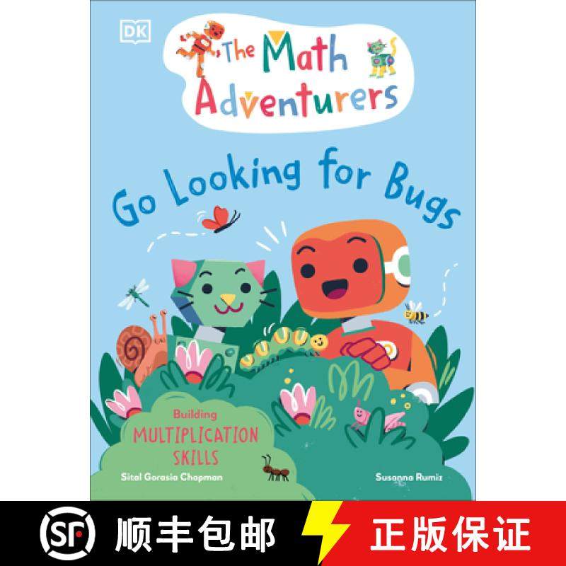 【3-4周达】The Math Adventurers: Go Looking for Bugs: Building Multiplication Skills [9780593971826]