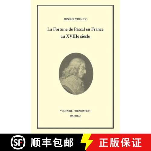 【3-4周达】精装 La Fortune de Pascal en France au XVIII Siècle [9780729405461]