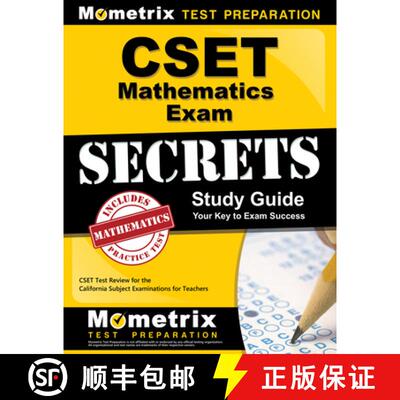 【3-4周达】Cset Mathematics Exam Secrets Study Guide: Cset Test Review for the California Subject Exa... [9781609715670]