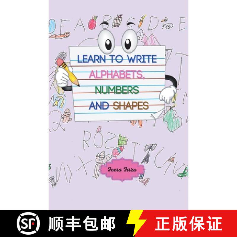 【3-4周达】Learn to Write Alphabets, Numbers and Shapes [9781543764208]
