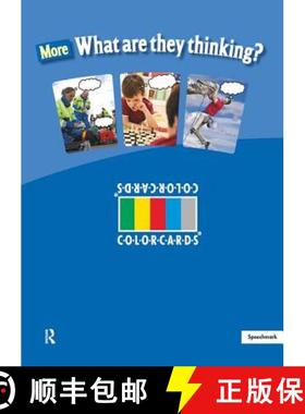 【3-4周达】More What are They Thinking: Colorcards [9781909301450]