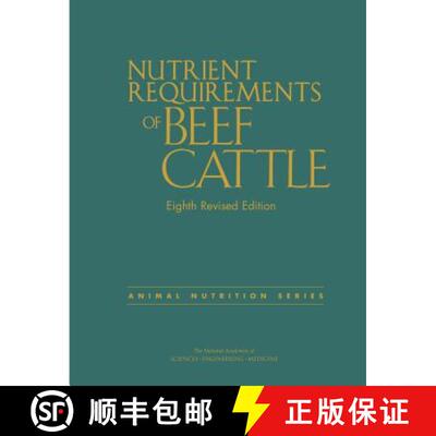 【3-4周达】精装 Nutrient Requirements of Beef Cattle: Eighth Revised Edition [9780309317023]