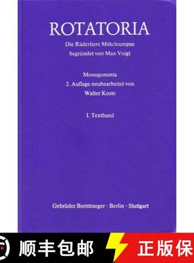 预订 Rotatoria: Die Rädertiere Mitteleuropas: Monogononta [Rotatoria: The Rotifers of Central Europe... [9783443390761]
